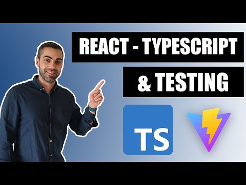 Advanced React Typescript tutorial with testing