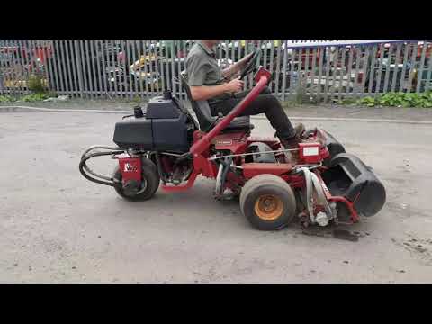 Toro Greensmaster 3100 petrol triple cylinder mower July Auction lot 3208