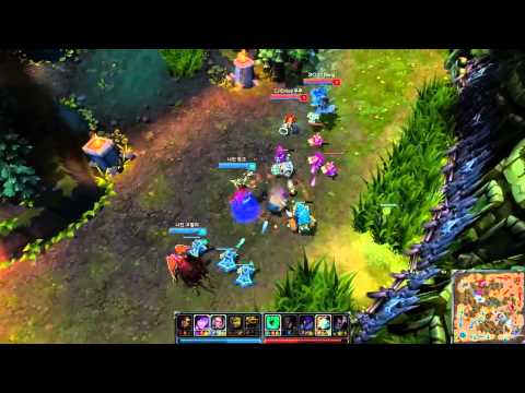 SKT T1 Faker - Katarina highlights vs. Twisted Fate - Korean SoloQ - Season 2014 - League of Legends