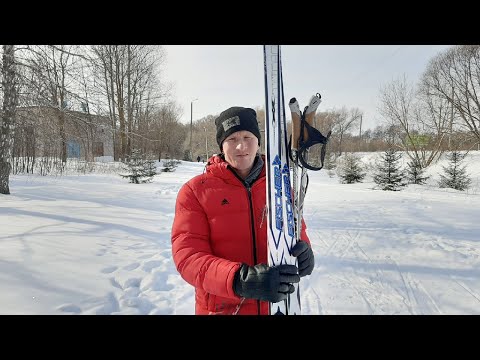 ЛЕША НА ЛЫЖАХ! УЛЕТ!!! ВСЕХ МУЖЧИН ПОЗДРАВЛЯЕМ С 23 ФЕВРАЛЯ!!!