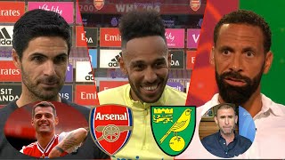 Arsenal vs Norwich 4-0 Pierre-Emerick Aubameyang On Fire Arteta, Ferdinand Reaction & Analysis