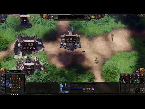 SpellForce 3 Fallen God - Skirmish AI match - Dark Elf vs 3 AI