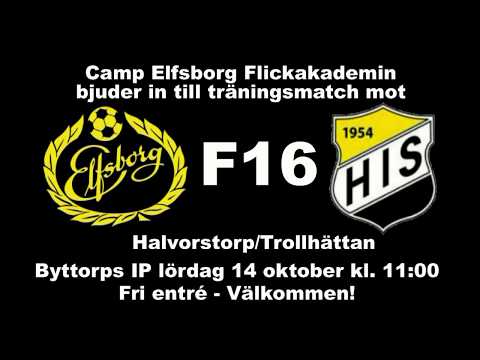 Träningsmatch Camp Elfsborg Flickakademin F16 - Halvorstorp/Trollhättan F16!