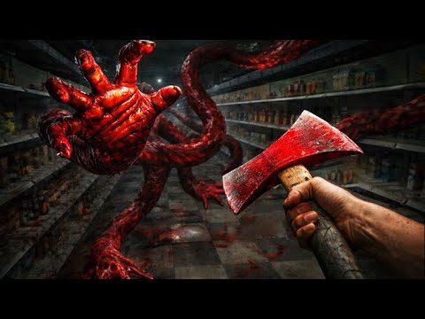 【DE JuN】過勞死模擬器。地獄超商 HELLMART恐怖遊戲