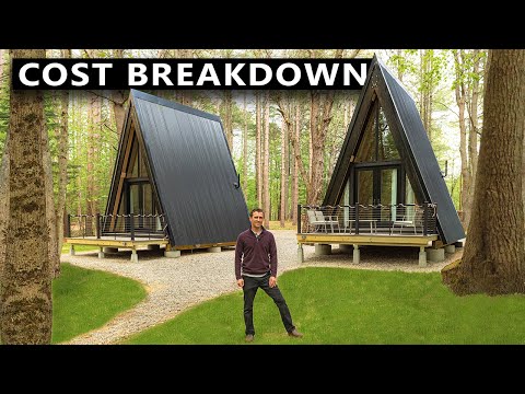FULL CABIN COST BREAKDOWN & Investment Analysis! DEN Outdoors A-Frames