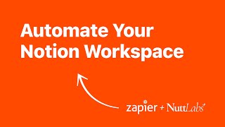 Zapier × Nutt Labs:  Automate Your Notion Workspace