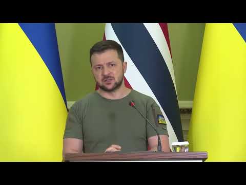 Volodymyr Zelensky - I veri amici come la Norvegia stanno dalla parte dell'Ucraina (01.07.22)