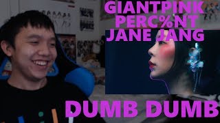 Jane Jang, GIANTPINK, PERC%NT - DUMB DUMB REMAKE MV Reaction [AMAZING.]