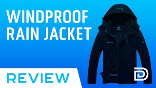 GEMYSE Wantdo Men's Mountain Waterproof Ski Windproof Rain Jacket Amazon