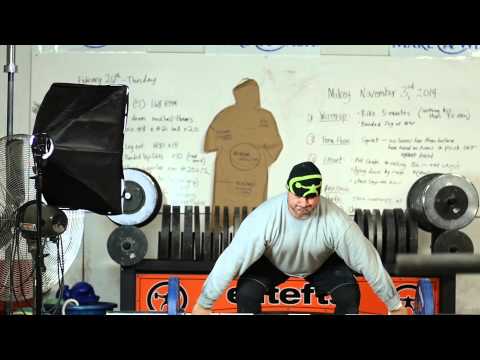 Joe Kenn at the elitefts compound 2/27/15