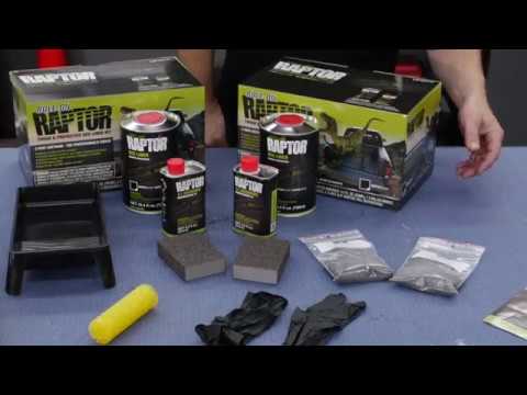 U POL Roll On RAPTOR Bedliner and Protective Coating