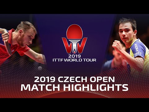 Hugo Calderano vs Alexander Shibaev | 2019 ITTF Czech Open Highlights (1/4)