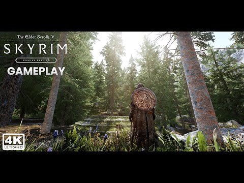 SKYRIM SE Ultra Modded Gameplay 4K I w/modlist I