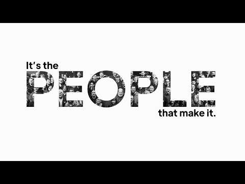 It's the people that make it.