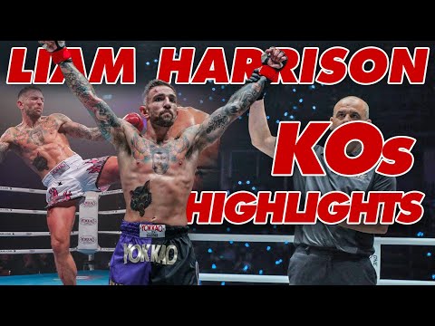 10 Minutes of Liam Harrison’s Muay Thai WARS & KO Highlights | YOKKAO