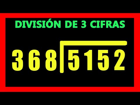 ✅👉 Divisiones de 3 cifras afuera y 4 adentro