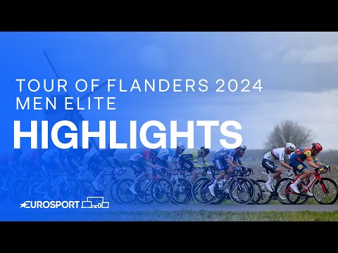 Monumental Victory ???? | Tour of Flanders 2024 Men's Race Highlights | Eurosport Cycling