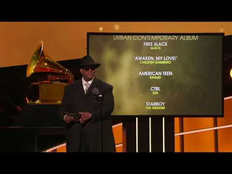 The Weeknd won Best Urban Contemporary Album for 'Starboy' | 60th Annual Grammy Awards