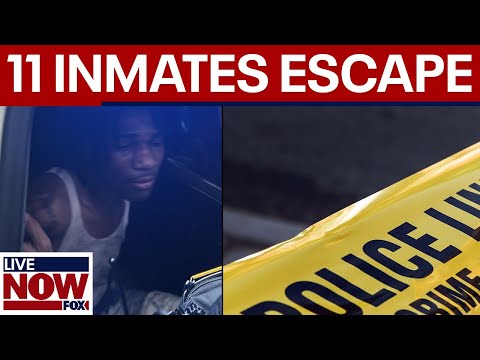 Video | BREAKING: 11 inmates escape from New Orleans jail, 2 recaptured | LiveNOW from FOX