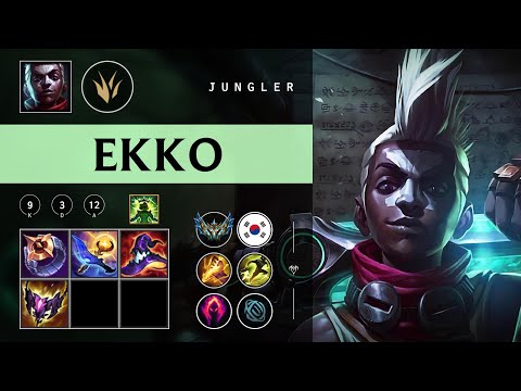 Ekko Jungle vs Sylas - KR Challenger Patch 26.01