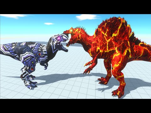 Lava Spinosaurus Death Climb - Animal Revolt Battle Simulator