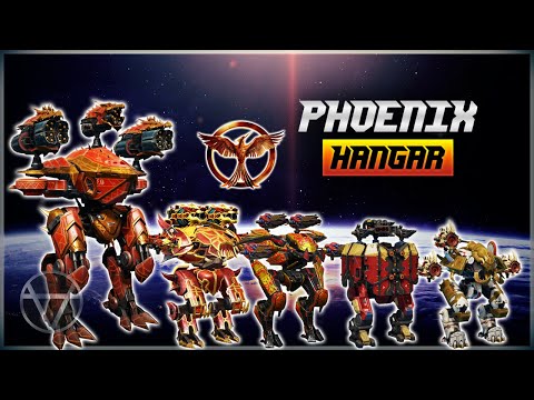 [WR] 🔥 Phoenix Theme Hangar – Mk3 Gameplay | War Robots
