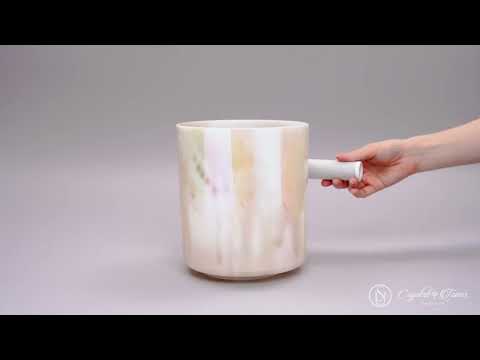 8" F+45 Yagna with Etched Flower of Life