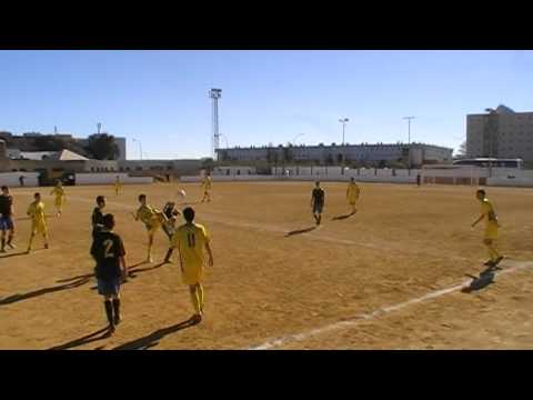 ALSACA2013 Atlético Zabal - Cádiz C.F. "B" 1er Tiempo Jornada 15 Temporada 2013-14