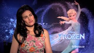 Idina Menzel - Frozen Interview HD