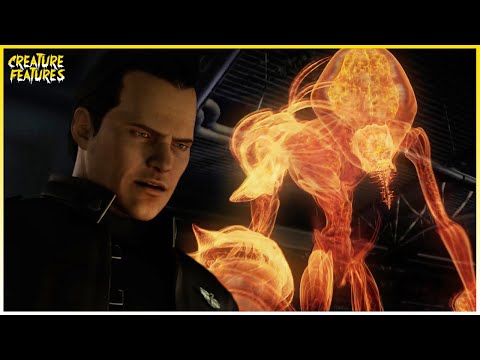 Hein Lowers The Barrier Shield | Final Fantasy: The Spirits Within | Creature Features