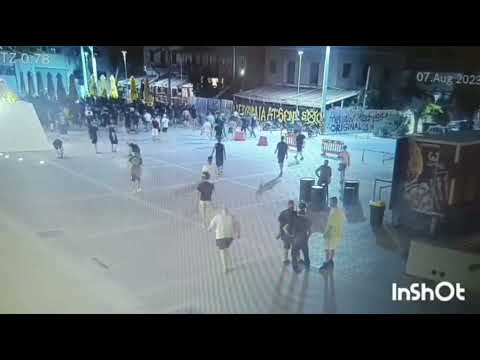 BBB (left) vs. AEK (right)...AEK runs away. 07.08.2023