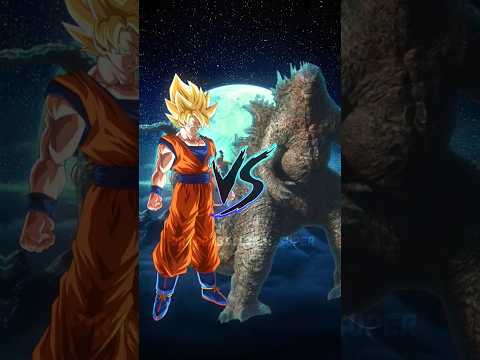 Goku vs Godzilla Comparison Video