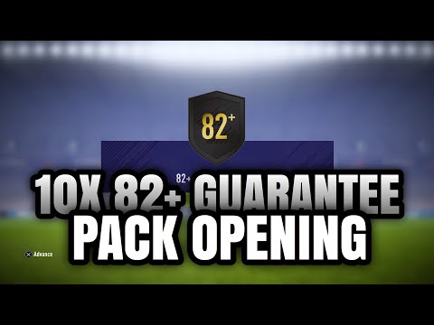 FIFA 18 10x 82+ GUARANTEED SBC PACK OPENING! 82+ RATED GUARANTEE ARE THEY WORTH IT?