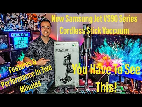 External Review Video VG0xMOLWjaw for Samsung Jet 90 Cordless Stick Vacuum Cleaner (Jet 90 Pet, Jet 90 Complete, Jet 90 Pro)