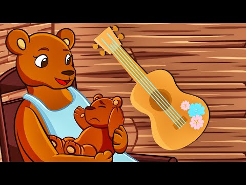 Canción De Cuna: Señora Santana Con Ukulele. Para Dormir Y Relajar Bebes
