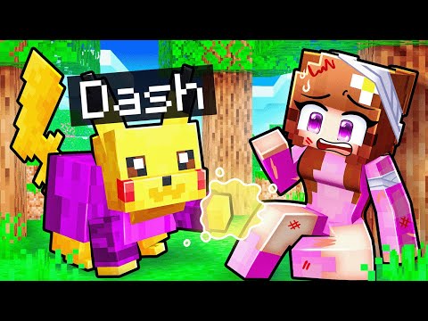 Playing as a PROTECTIVE POKEMON in Minecraft!