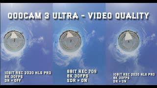 Qoocam 3 Ultra - Video Quality Comparison - SOLID RESULTS!