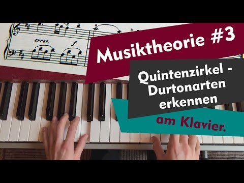 Quintenzirkel - Durtonarten erkennen