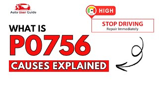 OBD Code p0756 Guide to Repair
