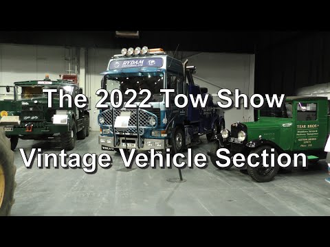 The Vintage Recovery Vehicle section at the 2022 Tow Show (best viewed full screen 4K)