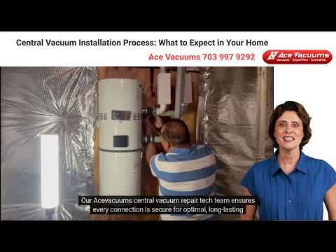 AceVacuums central vacuum installation process video thumbnail