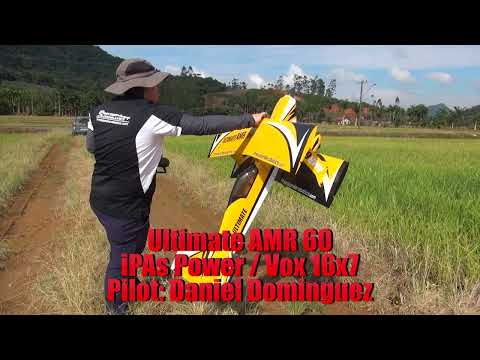 Crazy 3d aerobatic r/c flight with the Ultimate AMR 60!