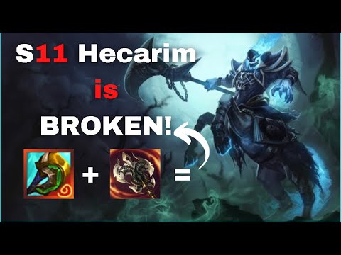 Season 11 Jungle Hecarim. Very strong choice for jungle!