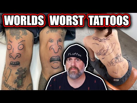 These Tattoos Made Me LOSE HOPE 💀 - Worlds Worst Tattoos!