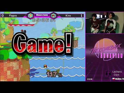 The Comeback 23 Arcadian - Flyguy vs Kiro - Winners Semis