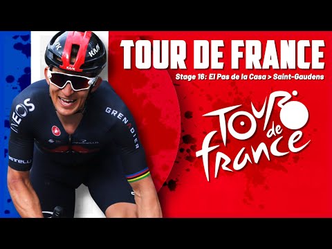 TOUR DE FRANCE 2021 - Stage 16: El Pas de la Casa › Saint-Gaudens / Pro Cycling Manager 2021