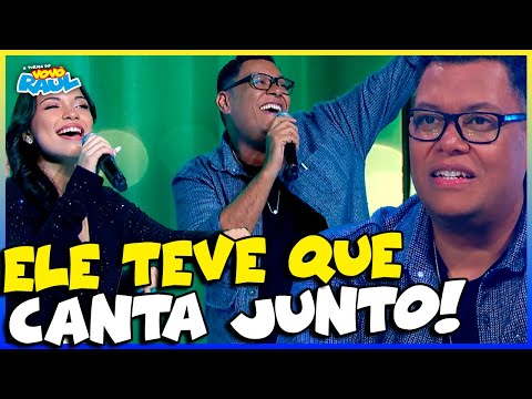 IZA VICTÓRIA EMOCIONA ANDERSON FREIRE E FAZ ELE LEVANTAR E CANTAR JUNTO EM SUA HOMENAGEM NO RAUL GIL