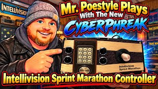 Mr. Poestyle Plays Some Intellivision Games With The New Cyberphreak Sprint Marathon Controller 