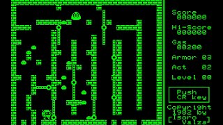 Sharp MZ-80B Game: Spring Monster (1982)