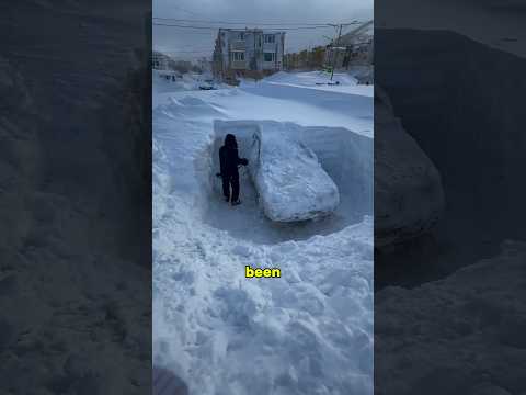 The strongest snow hurricane in Kamchatka